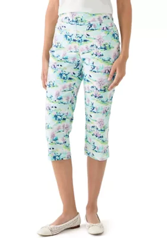 Women's Millennium Printed Capri Pants