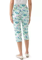 Women's Millennium Printed Capri Pants