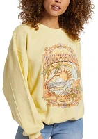 Aloha Kendal Crew Neck Graphic Sweatshirt