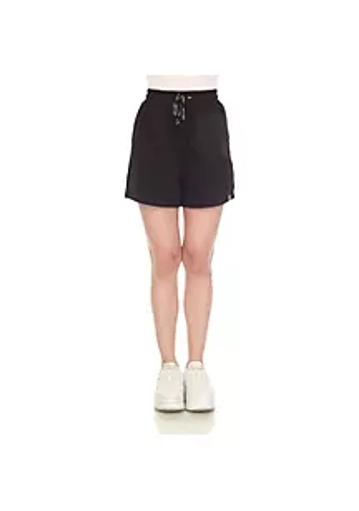 White Mark Super Soft Drawstring Waistband Sweat Short