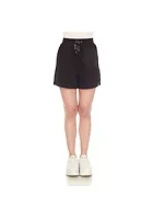 White Mark Super Soft Drawstring Waistband Sweat Short