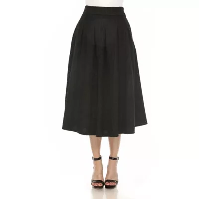 Flared Tweed Skirt