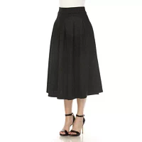 Flared Tweed Skirt