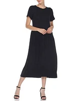 Short Sleeve Maxi Dress