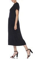 Short Sleeve Maxi Dress