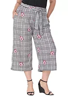 White Mark Plus Size Gaucho Pants