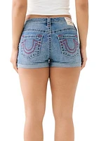 Women's Jennie Distress Rolled Shorts