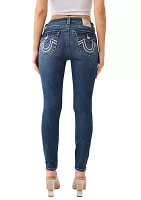 Women's Jenny Curvy Skinny Single Needle Jeans