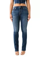 Women's Billie Ladder Stitch Straight Jeans