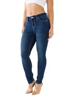 Women's Jennie Curvy Skiiny Indigo Super Stretch Jeans