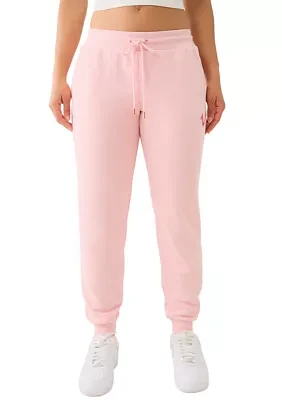 Women's Classic Jogger Pants with Foil Logo