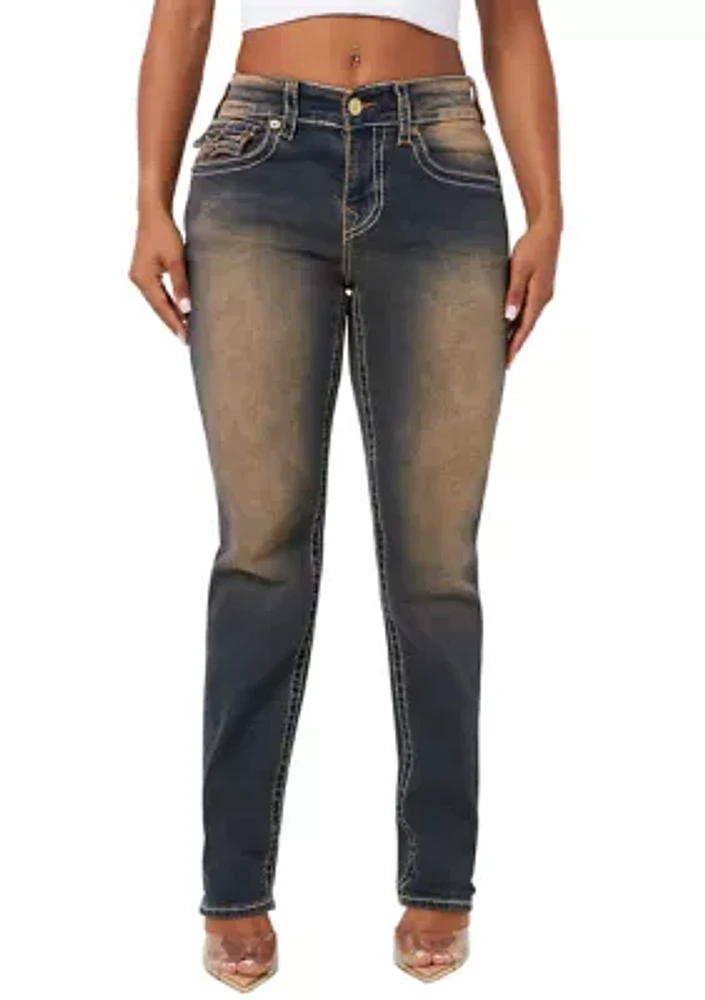 Women's Ricki Relaxed Straight Denim Jeans