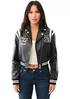 Women's Moto Bomber Jacket