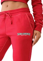 Anniversary Logo Boot Cut Fleece Pants