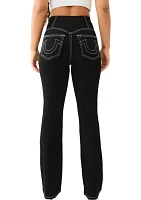 Women's Becca Bootcut Pull On Denim Jeans