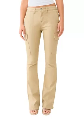 Cargo Pocket Boot Cut Pants