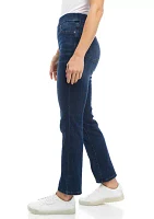 Petite Pull On Denim Jeans