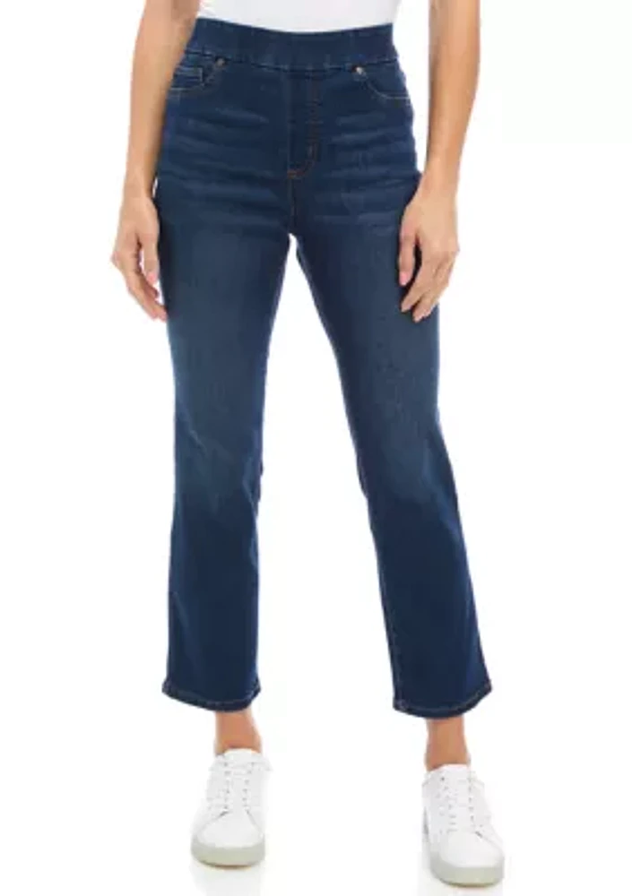 Petite Pull On Denim Jeans