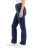 Women's 5 Pocket Straight Denim Jeans