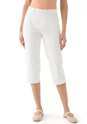 Women's Ladder Hem Capri Pants