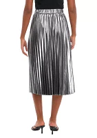 Petite Sunburst Pleated Skirt