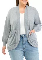 Plus Slouchy Cardigan