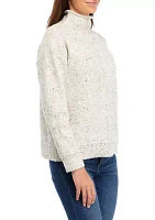 Women's High Funnel Neck Sweater