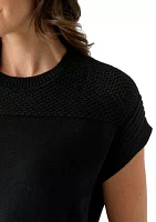 Women's Mixed Stitch Pullover Sweater