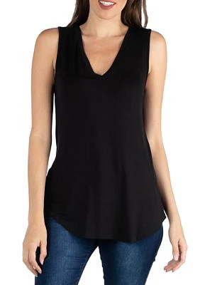 Women's V-Neck Tunic Tank Top