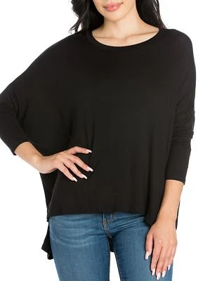 Women's Oversized Long Sleeve Dolman Top