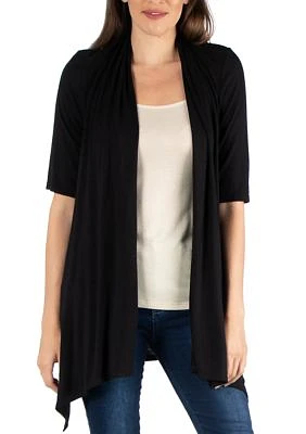 Women's Loose Fit Open Front Cardigan