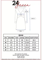 Women's Collared V-Neck 3/4 Sleeve Wrap Dress