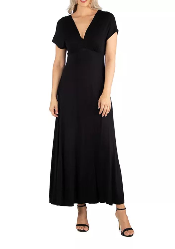 Belk Women's Cap Sleeve Maxi Dress | The Summit