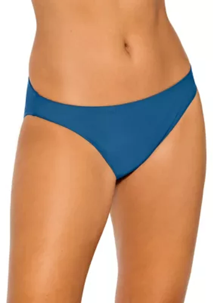 Solid Hipster Swim Bottoms