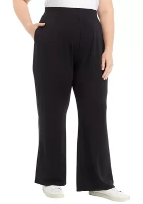 Plus Wide Leg Pants