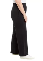 Plus Wide Leg Pants