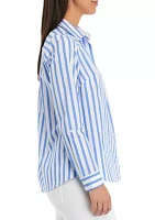 Women's Long Sleeve Button Front Shirt