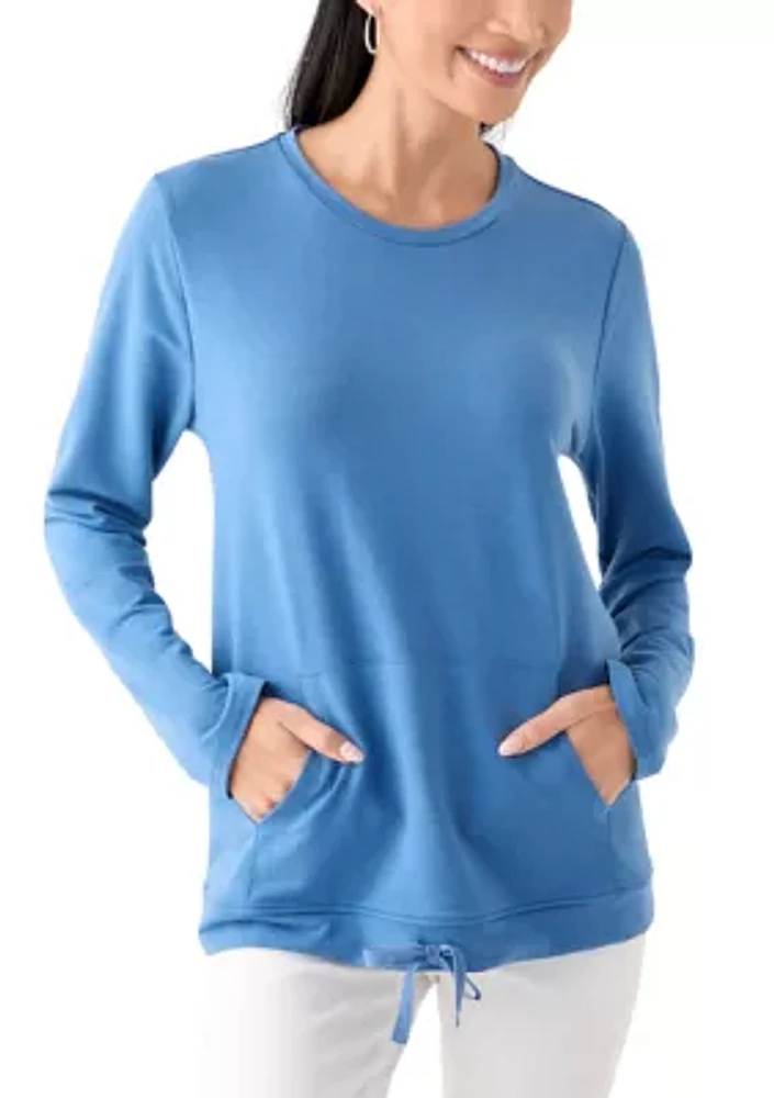 Women's Soft Set Crew Top