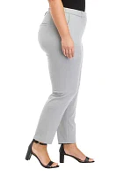 Plus Slim Cropped Pants