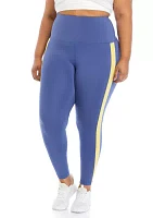 Plus High Impact Waisted 7/8 Leggings