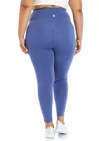 Plus High Impact Waisted 7/8 Leggings