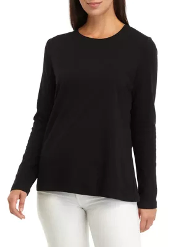 Women's Long Sleeve Crew Neck T-Shirt