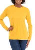 Women's Long Sleeve Crew Neck T-Shirt