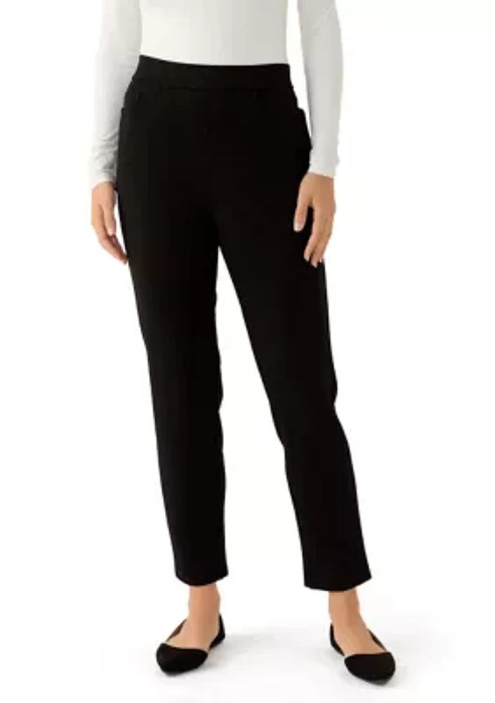 Women's Pull On Ponte Pants