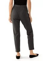 Women's Pull On Ponte Heather Pants