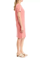 Women's Short Sleeve Crew Neck Dress