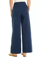 Women's High Rise Tab Waist Trouser Pants