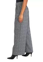 Plus High Rise Pleat Front Trousers