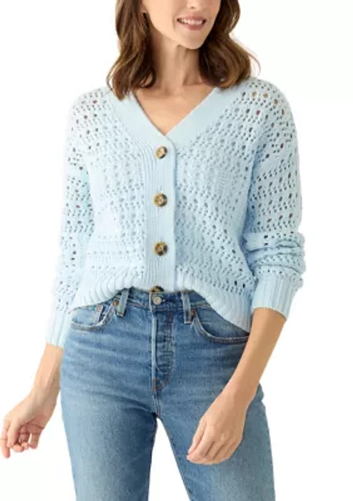 Women's Open Stitch Cardigan