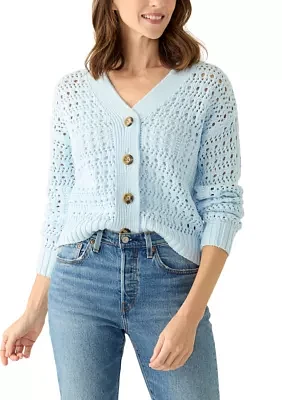 Women's Open Stitch Cardigan